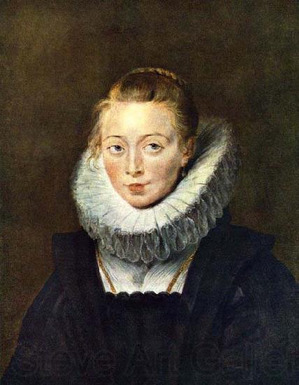 Peter Paul Rubens Portrait of a Chambermaid France oil painting art